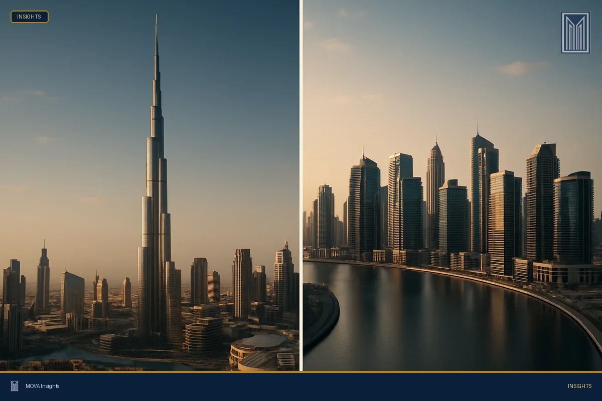 Downtown Dubai vs Business Bay Prices 2026