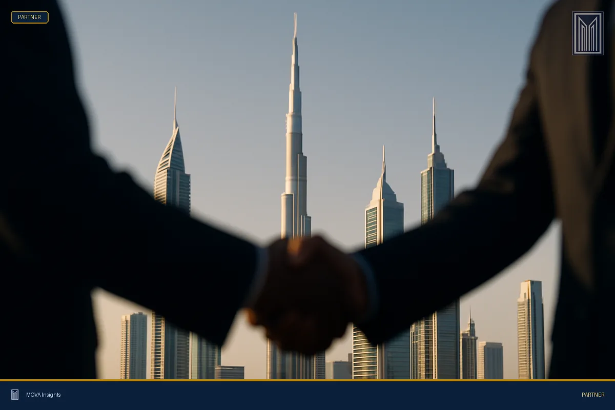 Your client stays yours — MOVA is the mortgage desk behind Dubai agents