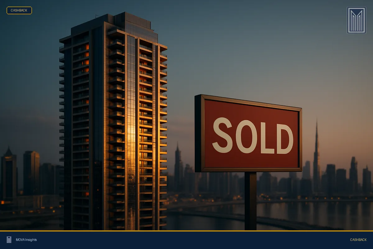 Sold in Business Bay — Clients working with us could have benefited from AED 100,000 in mortgage cashback on this purchase